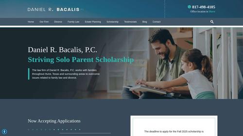 Daniel R. Bacalis, P.C. Striving Solo Parent Scholarship
