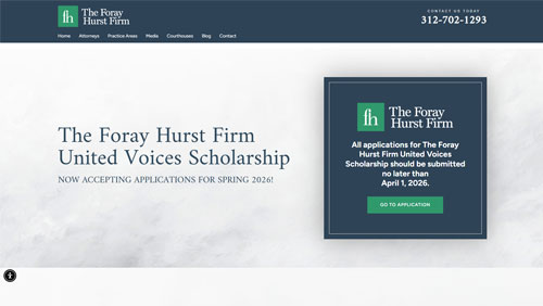 The Foray Hurst Firm United Voices Scholarship
